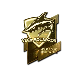 Sticker | Vega Squadron (Gold) | Boston 2018