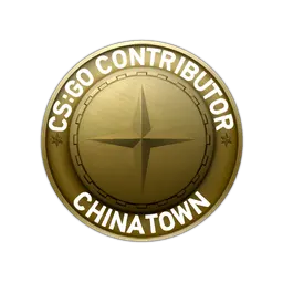 Chinatown Map Coin