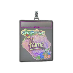 Sticker Slab | fame (Holo, Champion) | Rio 2022