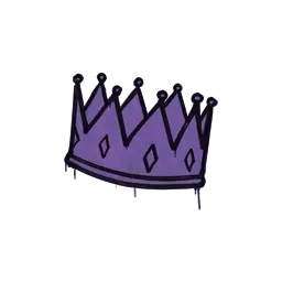 Sealed Graffiti | King Me (Monster Purple)