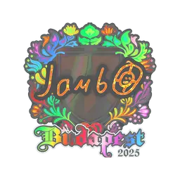 Sticker | jambo (Holo) | Budapest 2025
