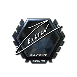 Sticker | Ex6TenZ (Foil) | London 2018