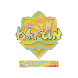 Sticker | b4rtiN (Holo) | Copenhagen 2024