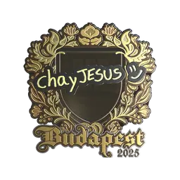 Sticker | chayJESUS (Gold) | Budapest 2025