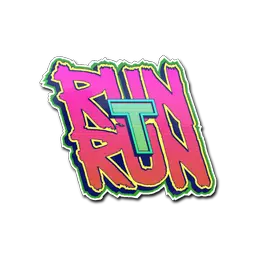 Sticker | Run T, Run