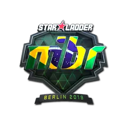 Sticker | MIBR (Foil) | Berlin 2019
