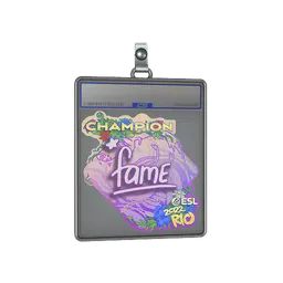 Sticker Slab | fame (Champion) | Rio 2022