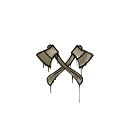 Sealed Graffiti | X-Axes (Dust Brown)