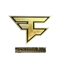 Sticker | FaZe Clan (Gold) | Copenhagen 2024