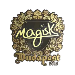 Sticker | Magisk (Gold) | Budapest 2025