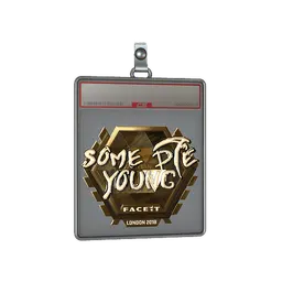 Sticker Slab | sdy (Gold) | London 2018