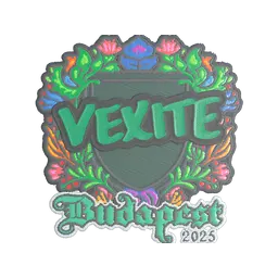 Sticker | vexite (Embroidered) | Budapest 2025