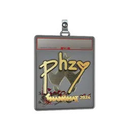 Sticker Slab | phzy (Gold) | Shanghai 2024