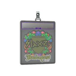 Sticker Slab | slaxz- (Embroidered) | Budapest 2025