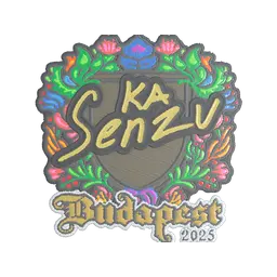 Sticker | Senzu (Embroidered) | Budapest 2025
