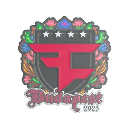 Sticker | FaZe Clan (Embroidered) | Budapest 2025