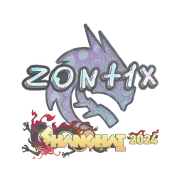 Sticker | zont1x (Holo) | Shanghai 2024