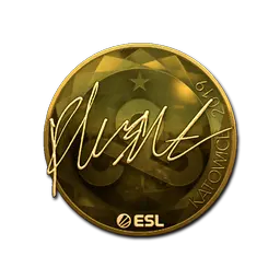 Sticker | flusha (Gold) | Katowice 2019