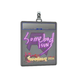 Sticker Slab | somebody | Shanghai 2024