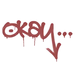 Sealed Graffiti | Okay (Blood Red)