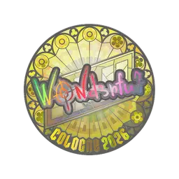Sticker | w0nderful (Holo) | Cologne 2026