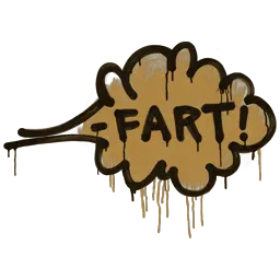 Sealed Graffiti | Fart (Desert Amber)