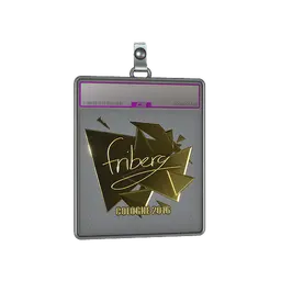 Sticker Slab | friberg (Gold) | Cologne 2016