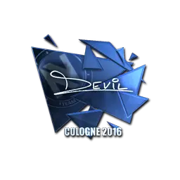 Sticker | DEVIL (Foil) | Cologne 2016