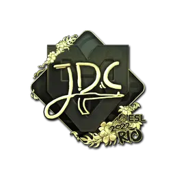 Sticker | JDC (Gold) | Rio 2022