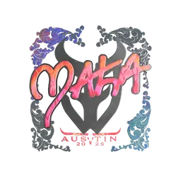 Sticker | Maka (Holo) | Austin 2025