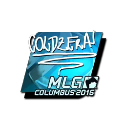 Sticker | coldzera (Foil) | MLG Columbus 2016