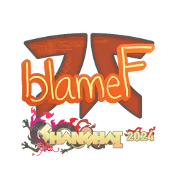 Sticker | blameF | Shanghai 2024