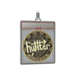 Sticker Slab | huNter- (Gold) | Cologne 2026