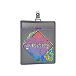 Sticker Slab | coldzera (Glitter) | Rio 2022