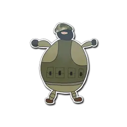 Sticker | Poorly Drawn IDF