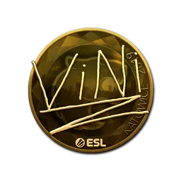Sticker | VINI (Gold) | Katowice 2019