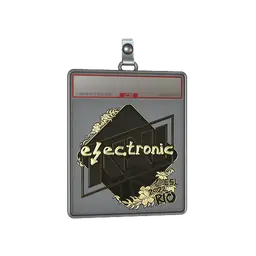 Sticker Slab | electronic (Gold) | Rio 2022