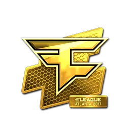 Sticker | FaZe Clan (Gold) | Atlanta 2017