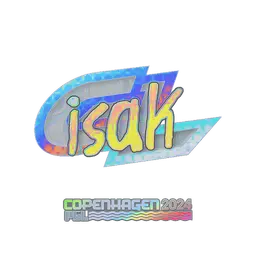 Sticker | isak (Holo) | Copenhagen 2024