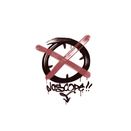 Sealed Graffiti | Noscope (Blood Red)