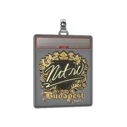 Sticker Slab | nitr0 (Gold) | Budapest 2025