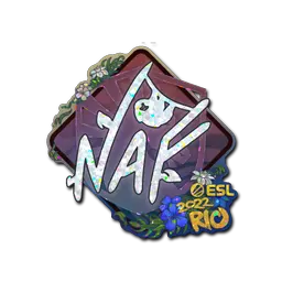 Sticker | NAF (Glitter) | Rio 2022