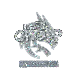 Sticker | chopper (Glitter) | Copenhagen 2024