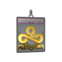 Sticker Slab | Cloud9 (Gold) | Krakow 2017