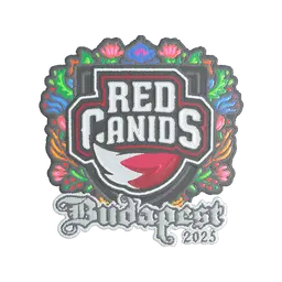 Sticker | RED Canids (Embroidered) | Budapest 2025