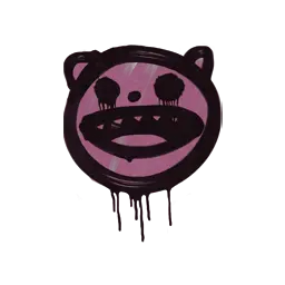 Sealed Graffiti | Happy Cat (Princess Pink)