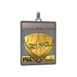 Sticker Slab | KRIMZ (Gold) | Krakow 2017