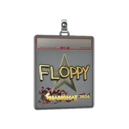 Sticker Slab | floppy (Gold) | Shanghai 2024
