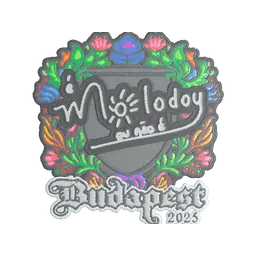 Sticker | molodoy (Embroidered) | Budapest 2025