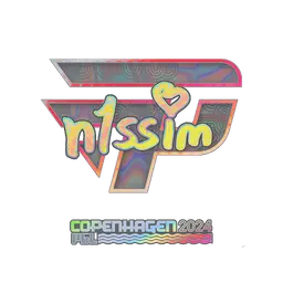Sticker | n1ssim (Holo) | Copenhagen 2024